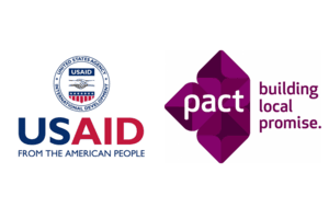 Logos for USAID and PACT